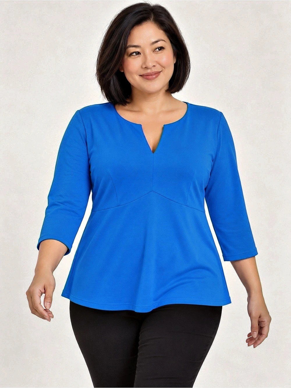 ELOQUII Blue Tunic Size 20 EUC